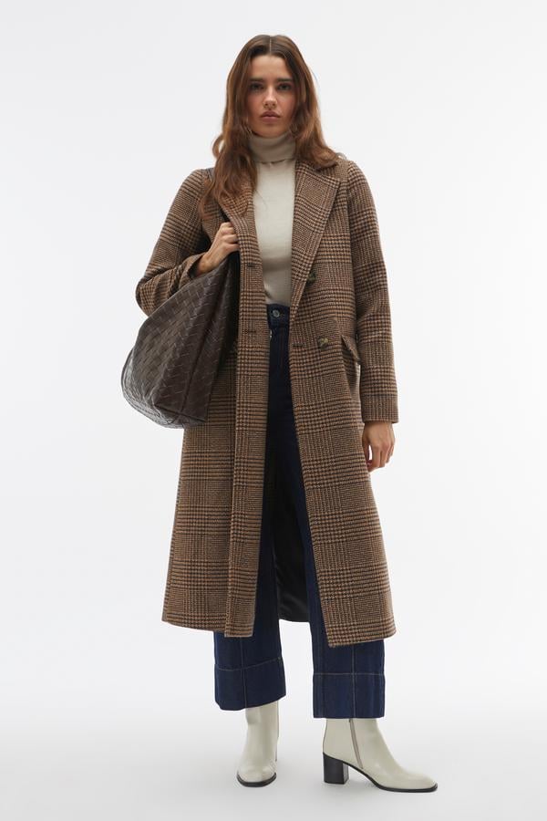 EKOSE DESENLİ UZUN KABAN