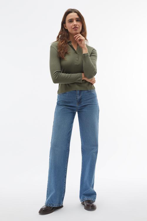  UZUN KOLLU MODAL BLUZ