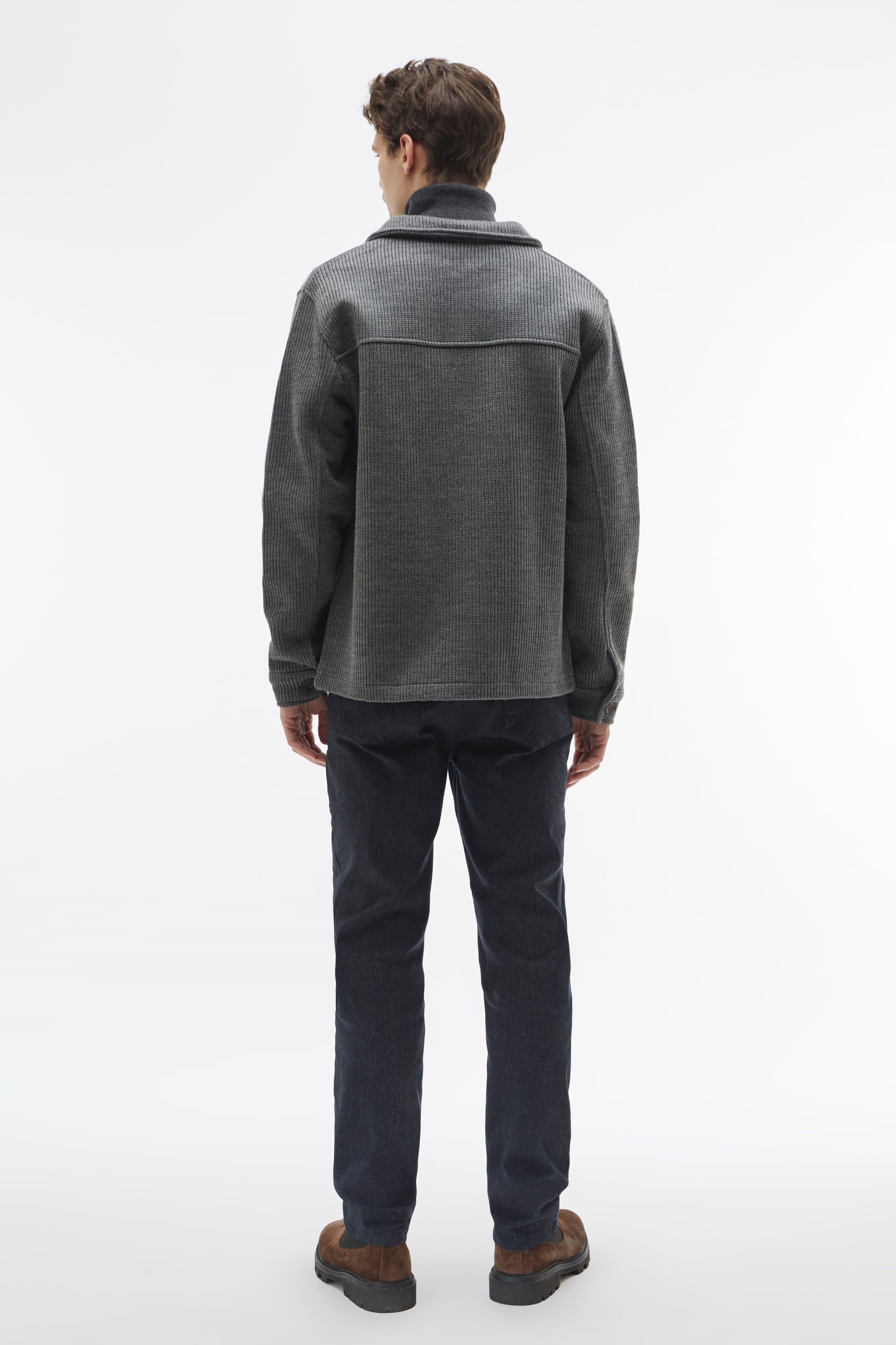 TEKSTÜRLÜ CASUAL CEKET