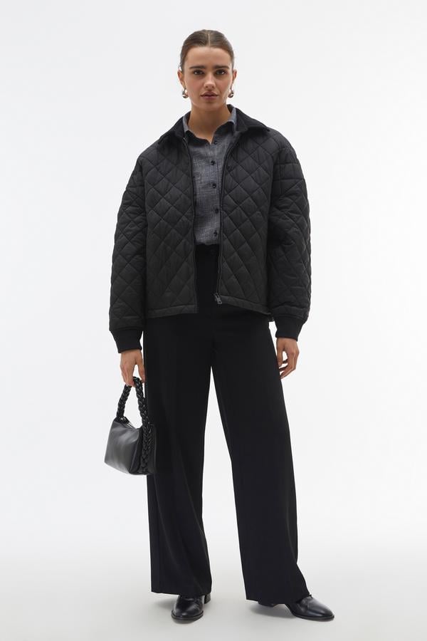 KAPİTONELİ OVERSIZE MONT CEKET