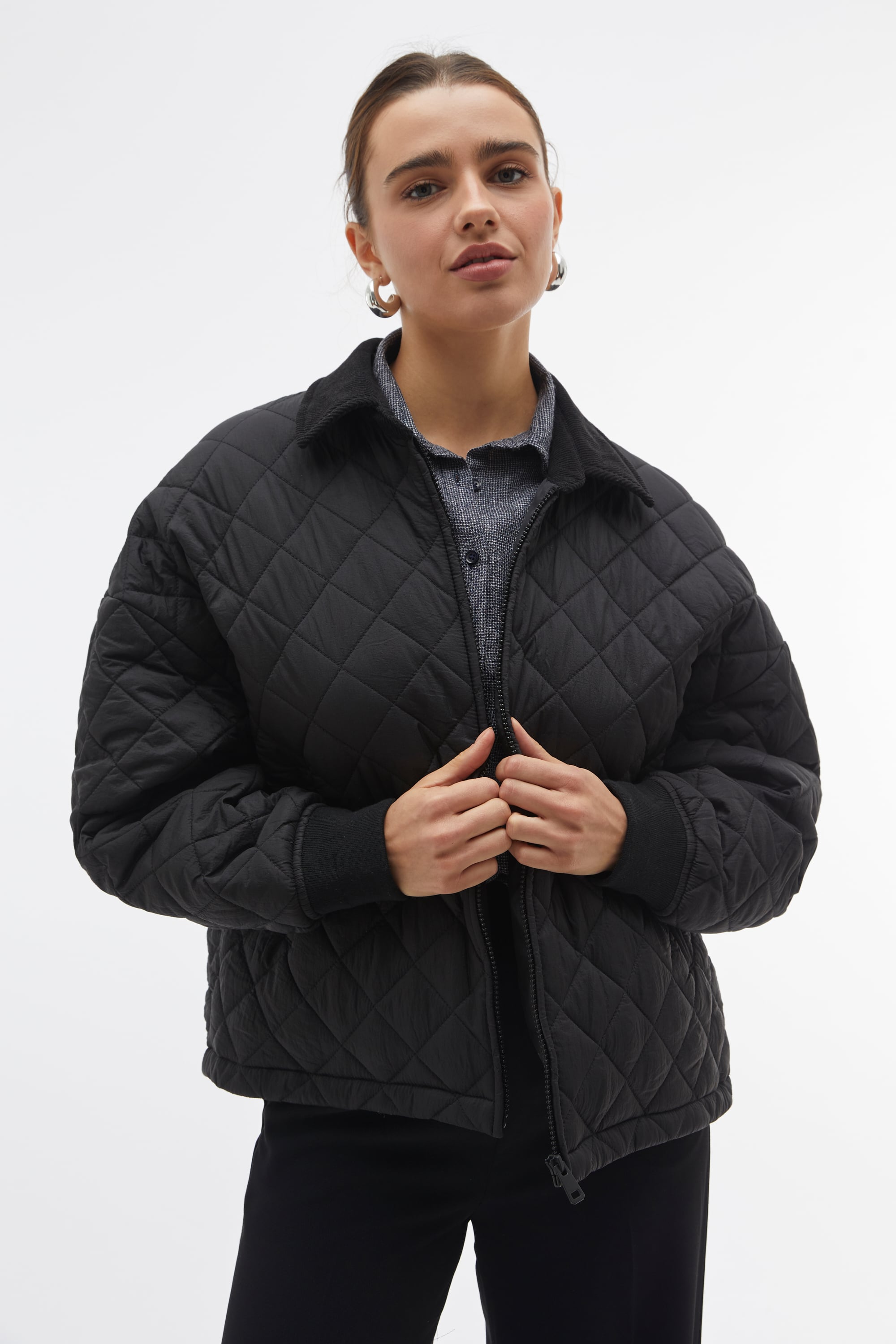 KAPİTONELİ OVERSIZE MONT CEKET