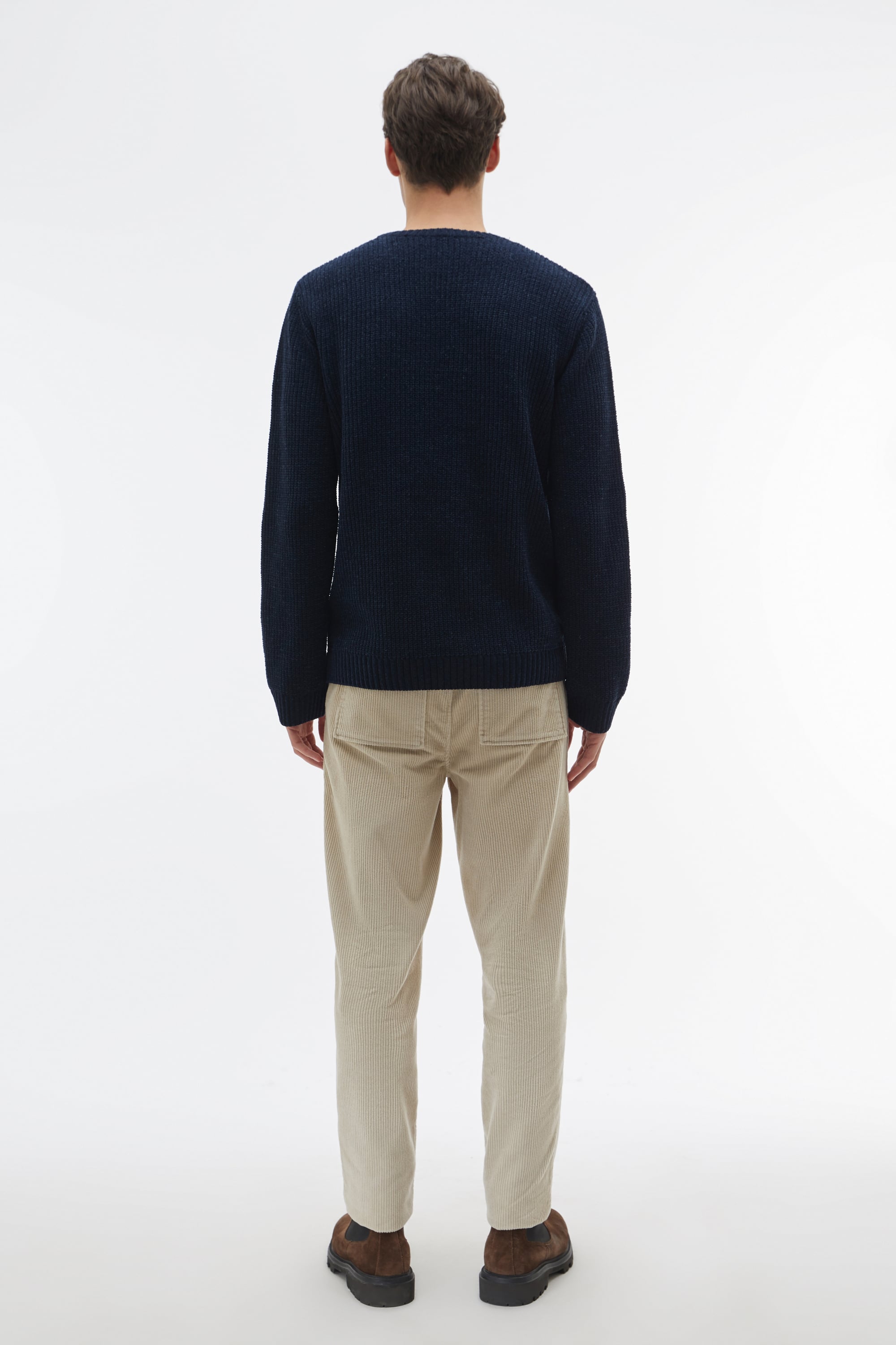 BİSİKLET YAKA KAZAK