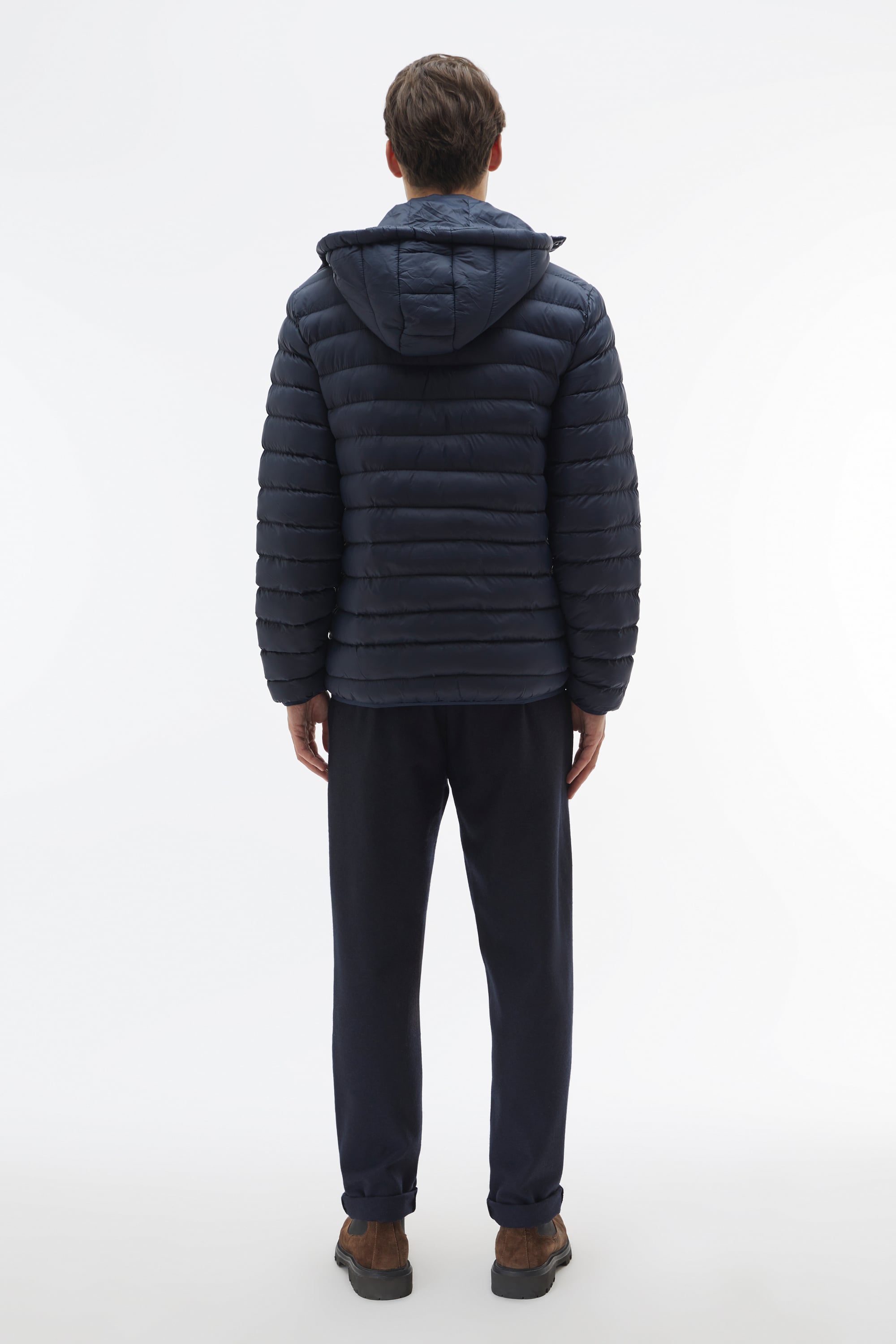 KAPİTONELİ DİK YAKA KAPÜŞONLU ŞİŞME MONT