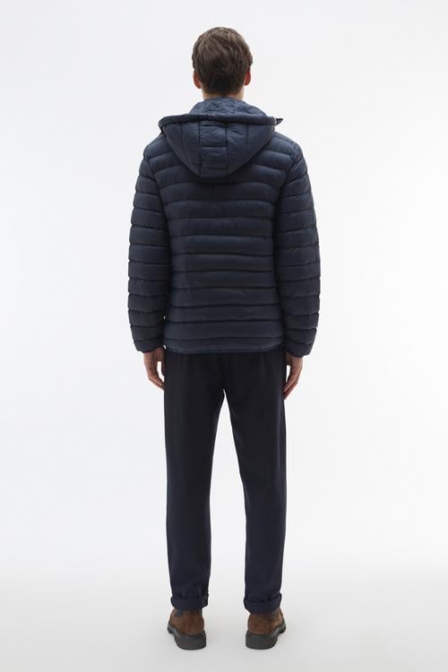 KAPİTONELİ DİK YAKA KAPÜŞONLU ŞİŞME MONT