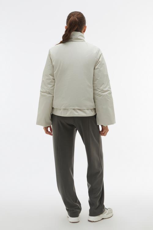  DİK YAKA SU GEÇİRMEZ KISA MONT