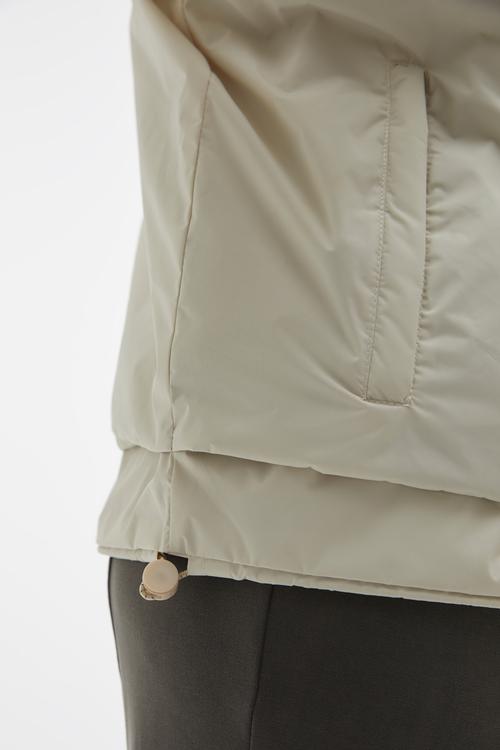  DİK YAKA SU GEÇİRMEZ KISA MONT