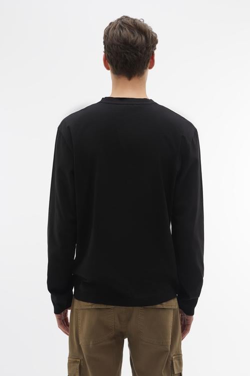 REGULAR FIT BİSİKLET YAKA KAZAK