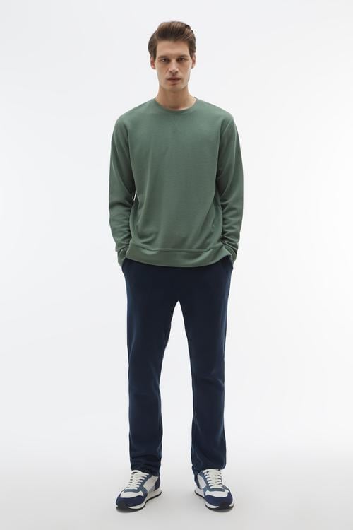 BELİ BAĞLAMALI SLIM STRAIGHT EŞOFMAN ALTI