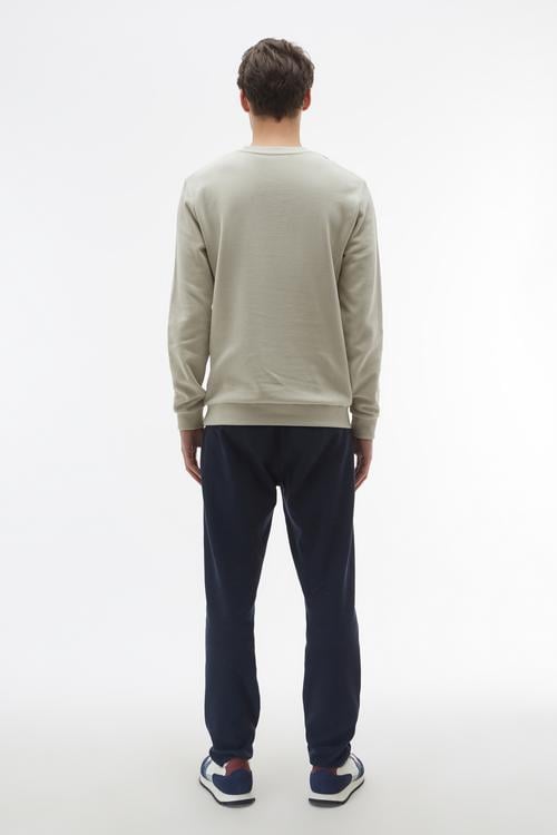 BİSİKLET YAKA SWEATSHIRT