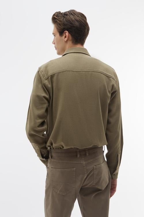 REGULAR FIT UZUN KOLLU GÖMLEK