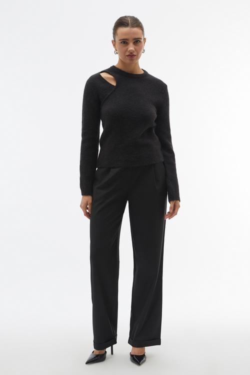 PİLELİ DÖKÜMLÜ PANTOLON