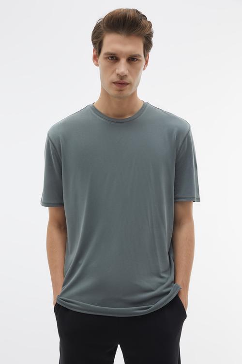  BİSİKLET YAKA MODAL T-SHIRT