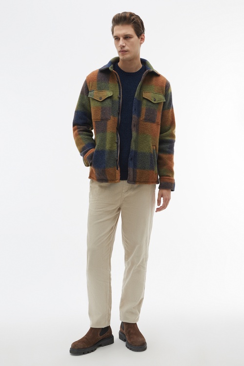 FİTİLLİ KADİFE DOKULU TAPERED FIT PANTOLON