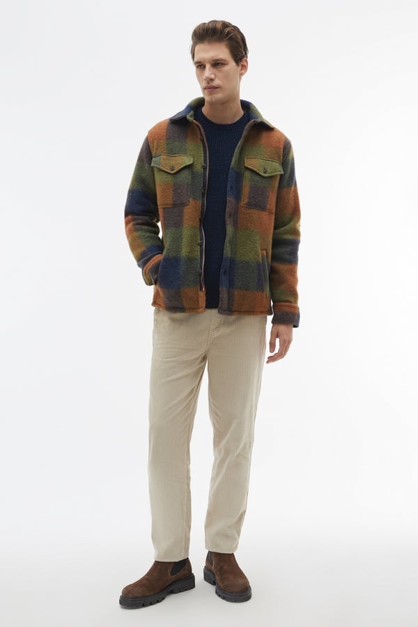 FİTİLLİ KADİFE DOKULU TAPERED FIT PANTOLON