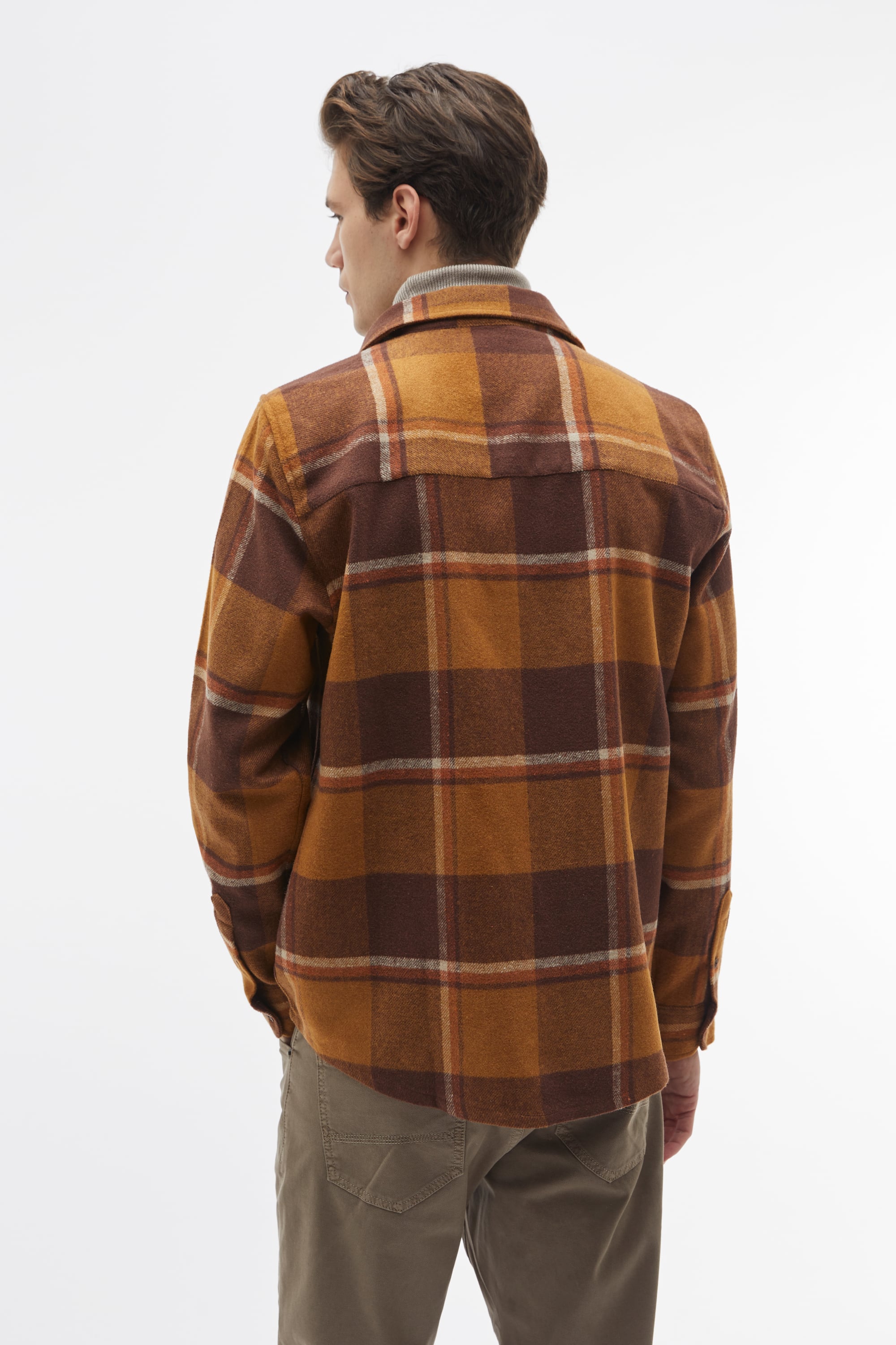 EKOSELİ TEK CEPLİ GÖMLEK CEKET