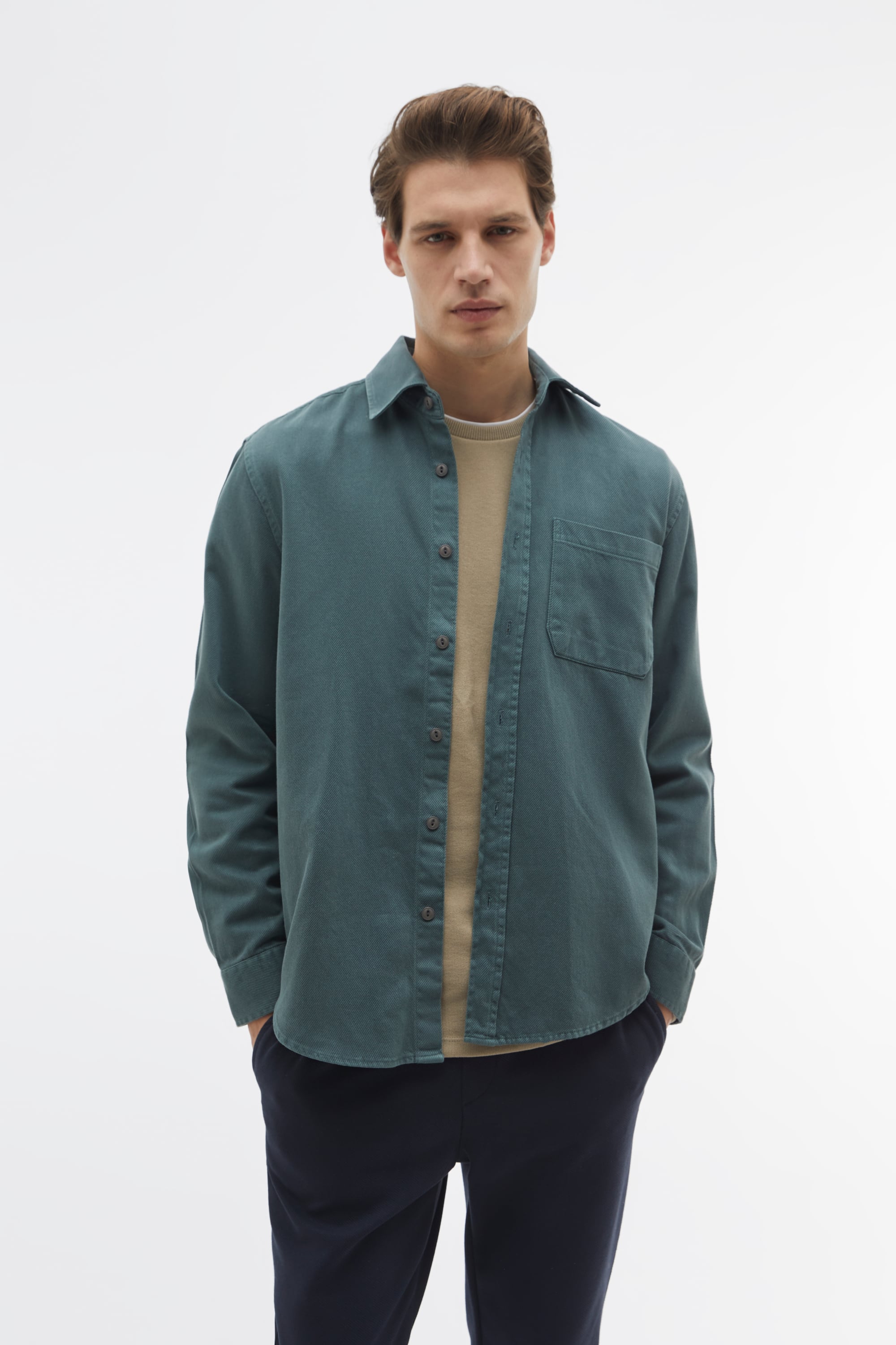 COMFORT FIT UZUN KOLLU GÖMLEK