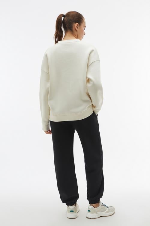 NAKIŞLI LOOSE FIT SWEATSHIRT