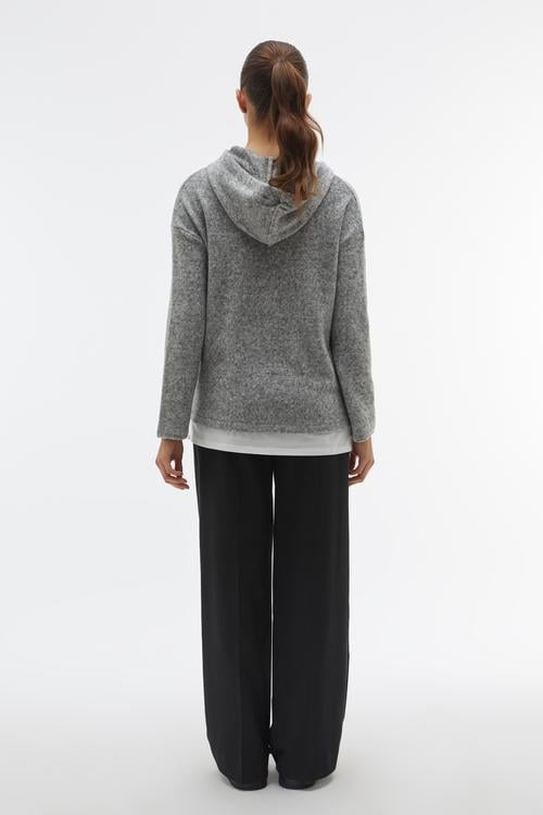 NERVÜR DİKİŞLİ WIDE LEG BELİ LASTİKLİ PANTOLON