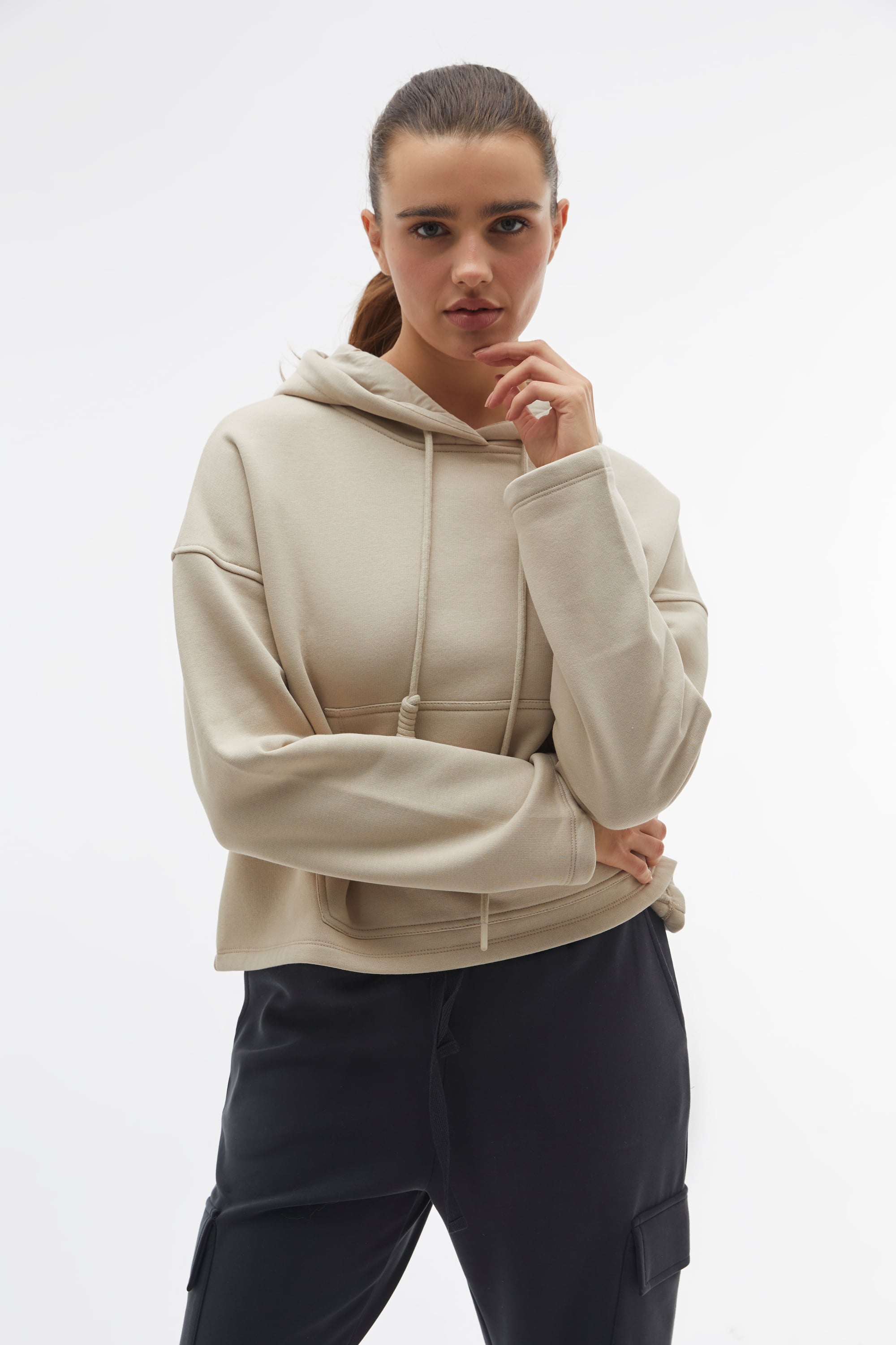 LOOSE FIT KAPÜŞONLU SWEATSHIRT
