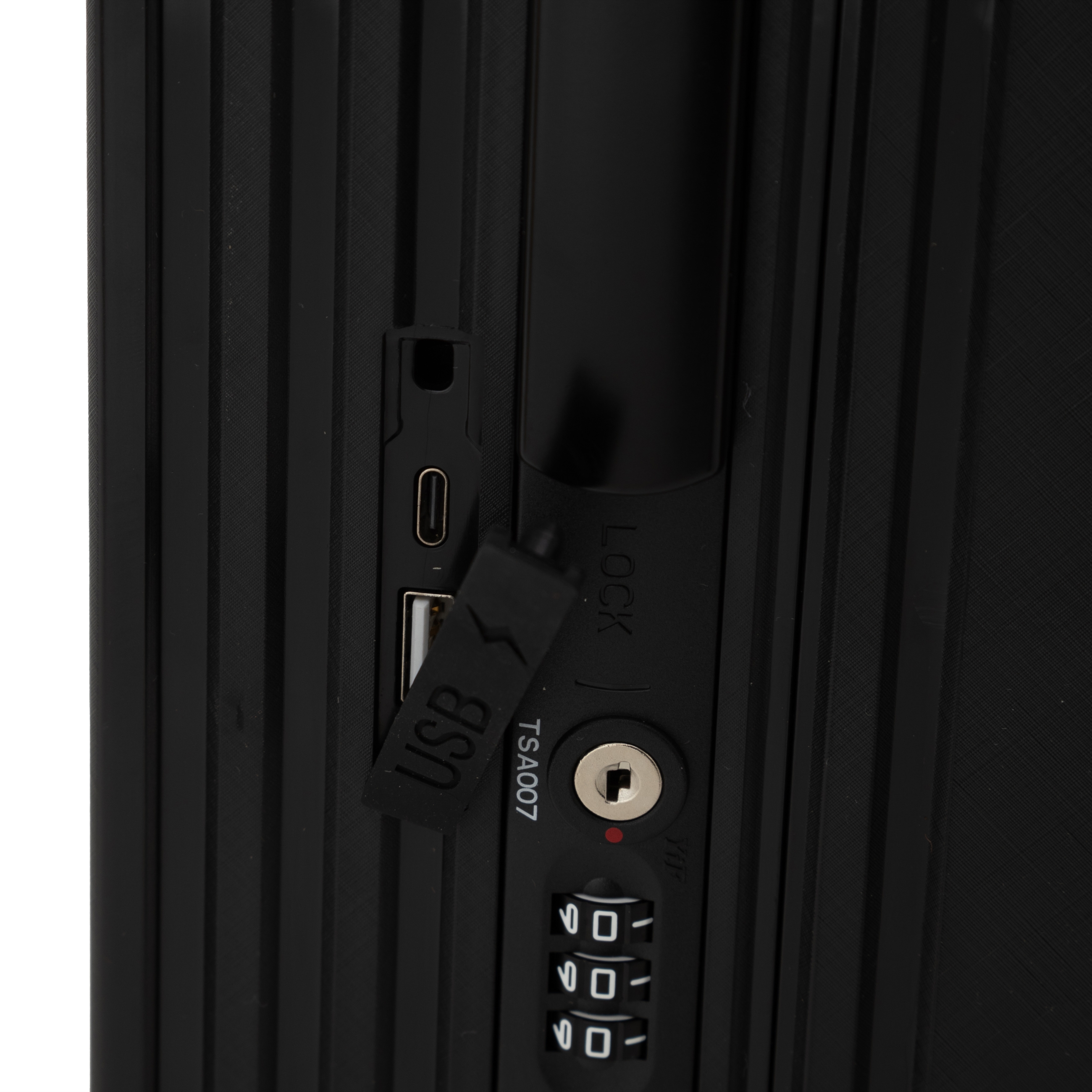 PORTO SİYAH ORTA  BOY VALİZ