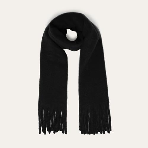 PÜSKÜL DETAYLI YUMUŞAK DOKULU ŞAL