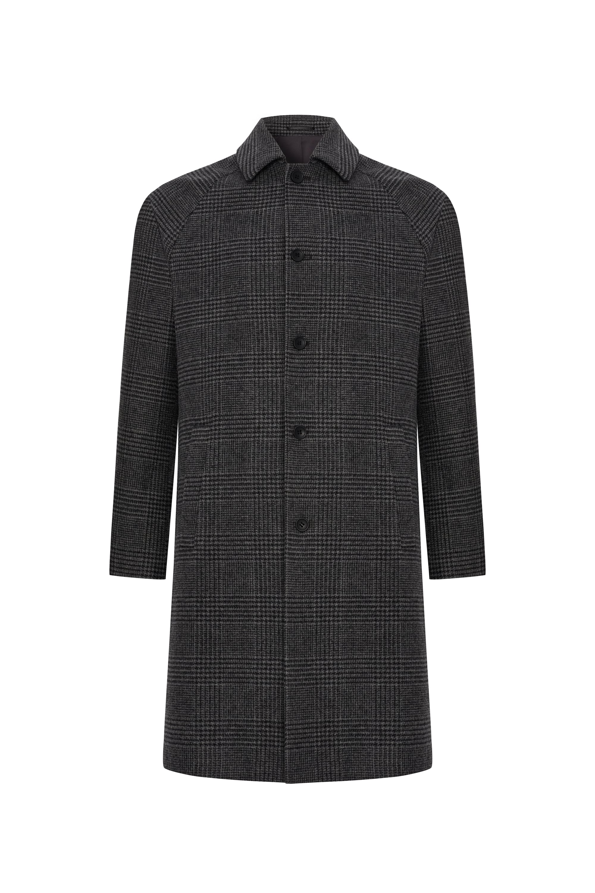 EKOSELİ YÜN KARIŞIMLI UZUN KABAN