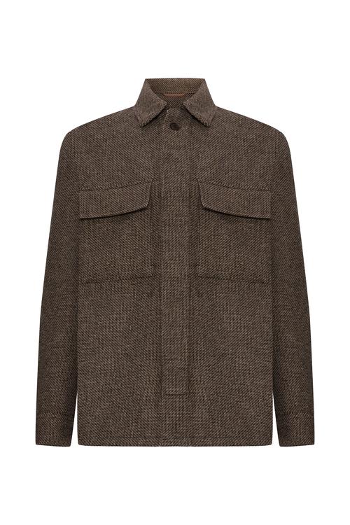  YÜN KARIŞIMLI CASUAL CEKET