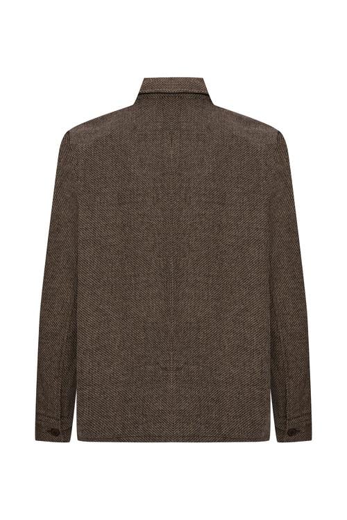  YÜN KARIŞIMLI CASUAL CEKET