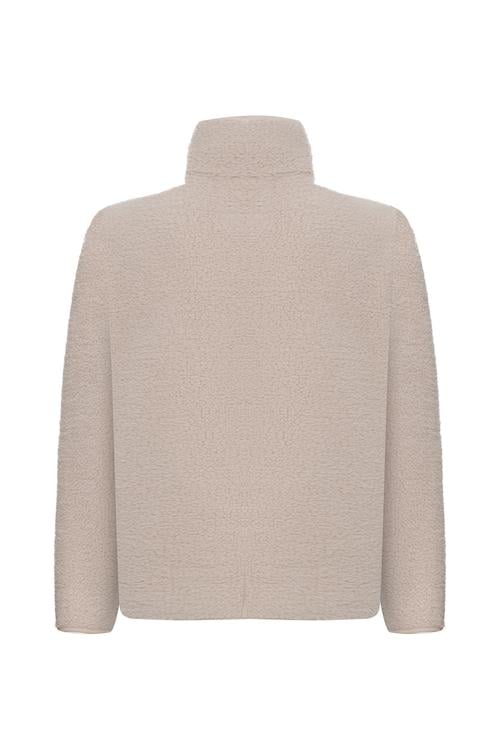  FERMUARLI DİK YAKA POLAR SWEATSHIRT