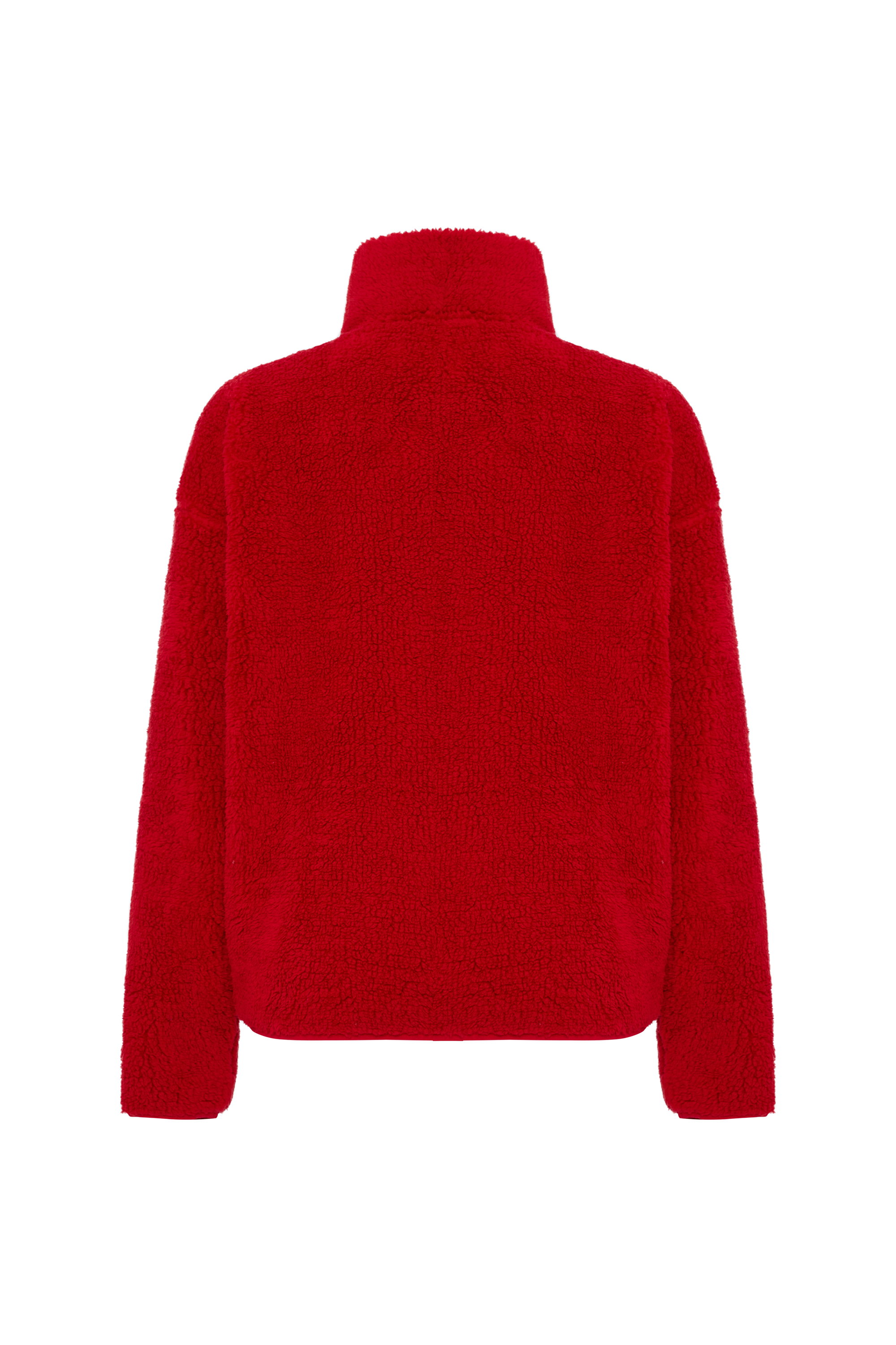 LOOSE FIT DİK YAKA POLAR CEKET