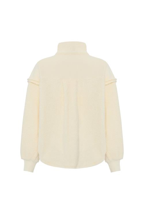  KANGURU CEPLİ DİK YAKA POLAR SWEATSHIRT