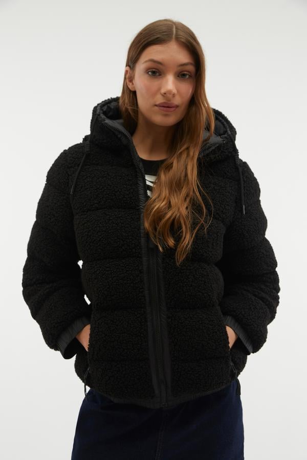 KAPİTONELİ KAPÜŞONLU PELÜŞ MONT CEKET