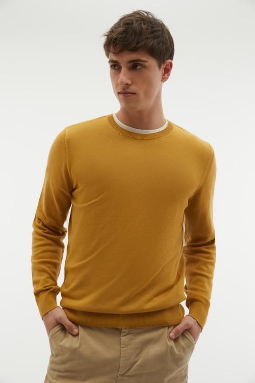  BİSİKLET YAKA UZUN KOLLU KAZAK