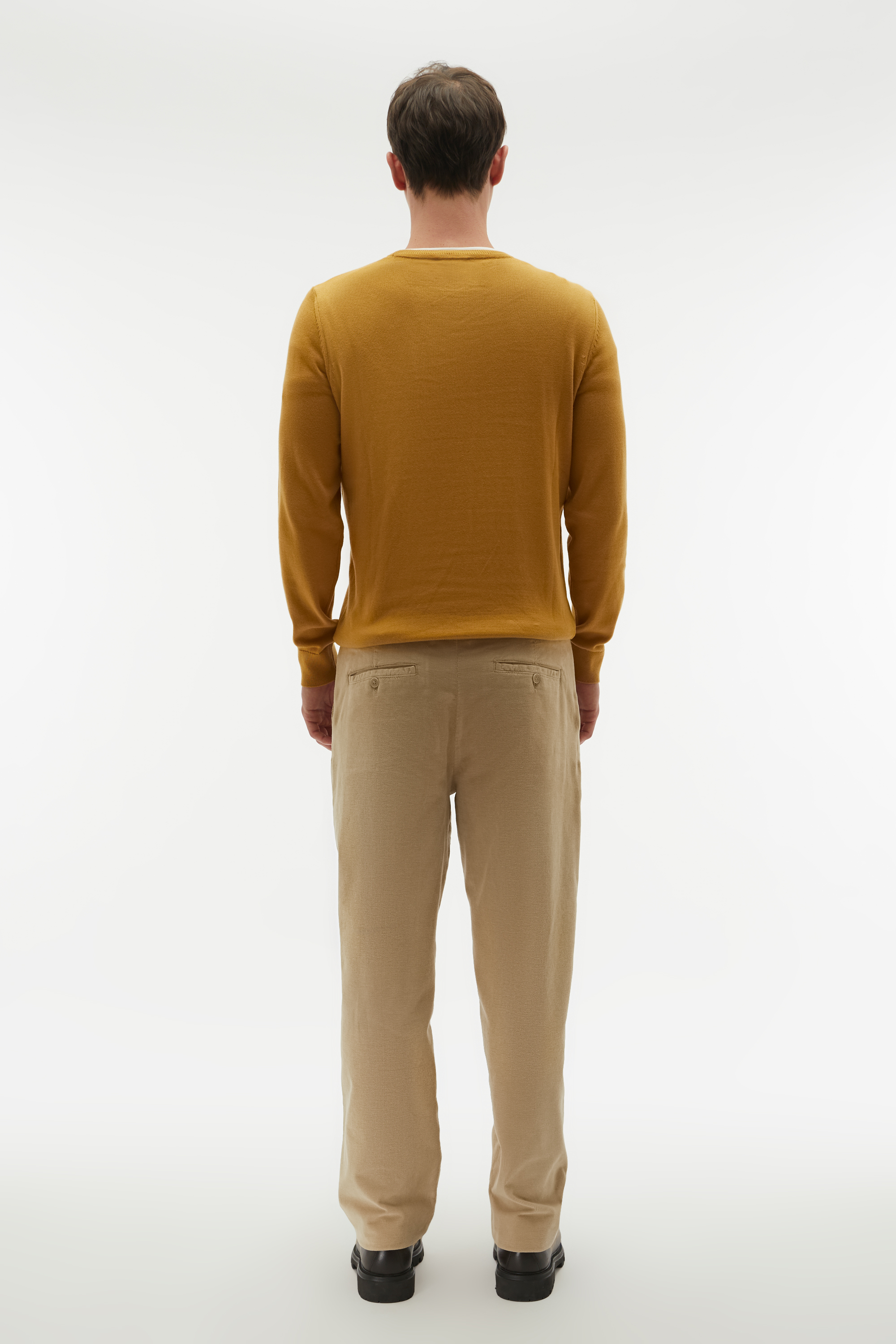 BİSİKLET YAKA UZUN KOLLU KAZAK