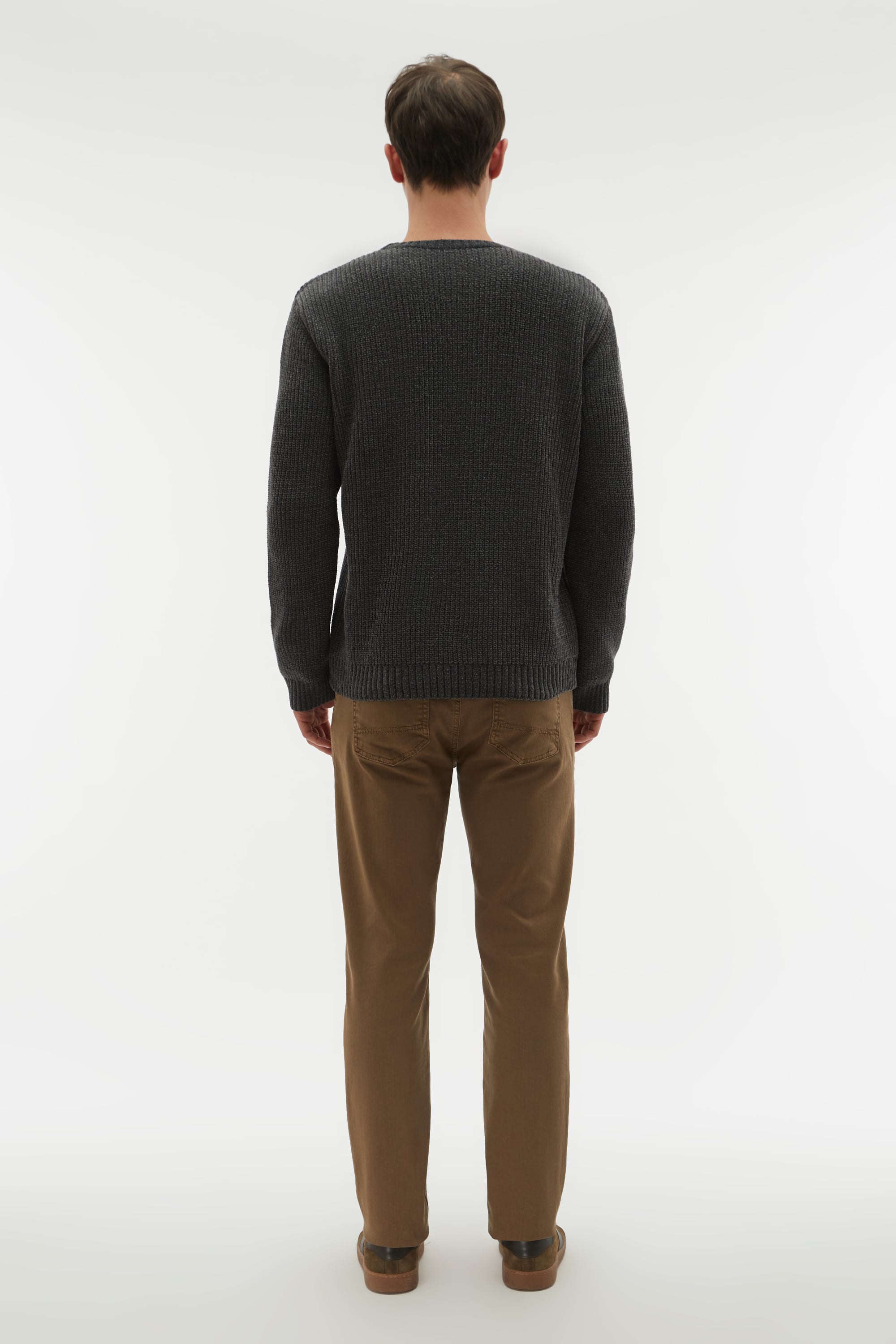 BİSİKLET YAKA KAZAK