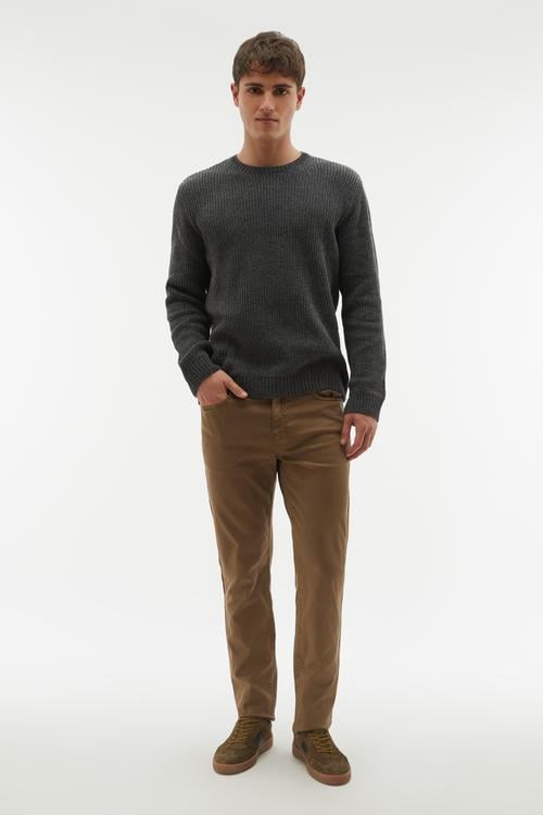 BİSİKLET YAKA KAZAK