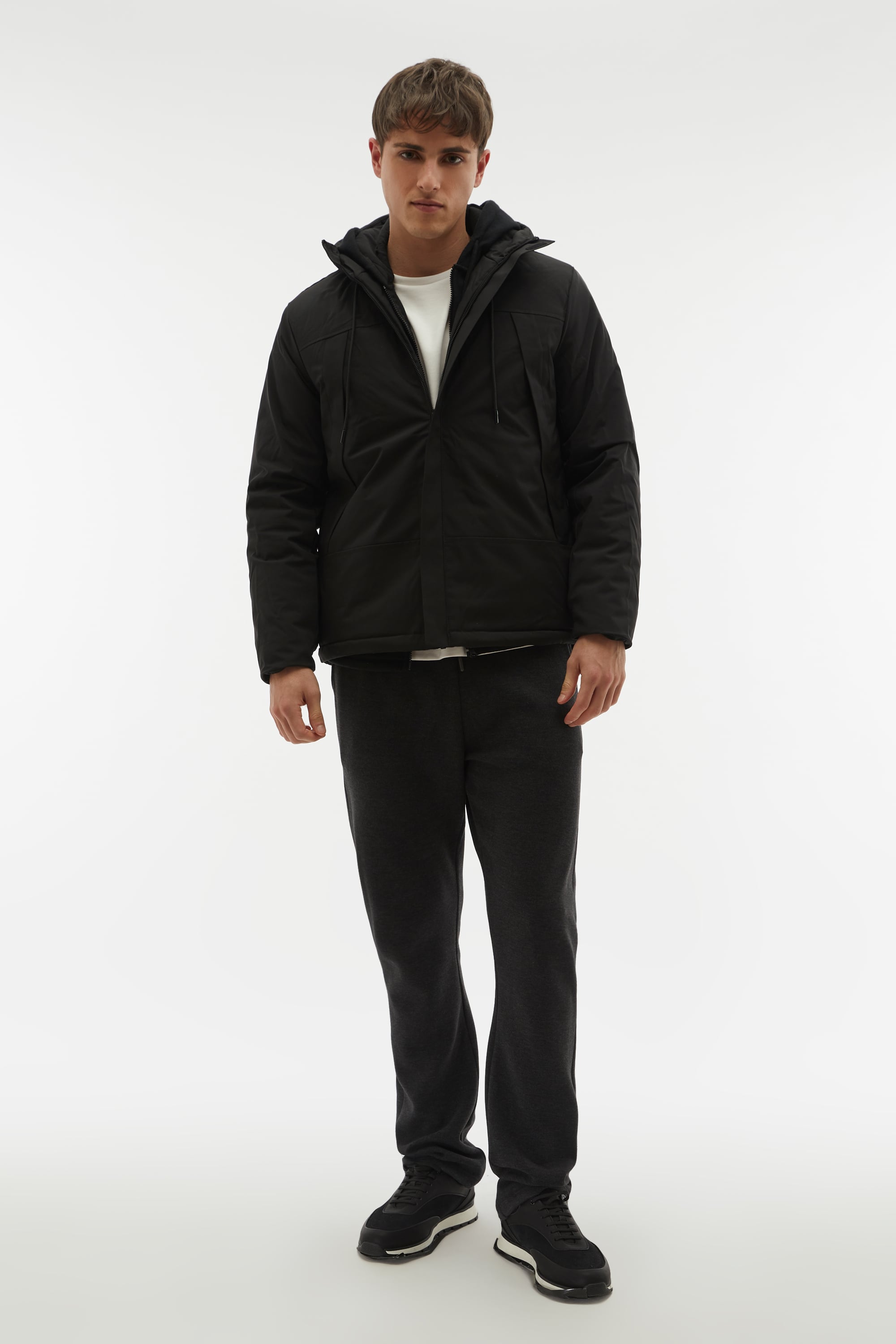 KAPÜŞONLU KALIN MONT