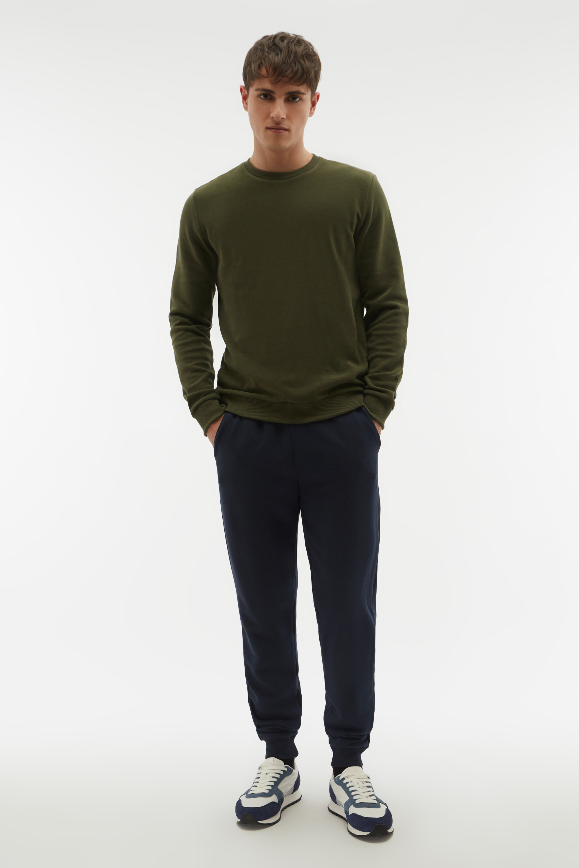 BİSİKLET YAKA SWEATSHIRT