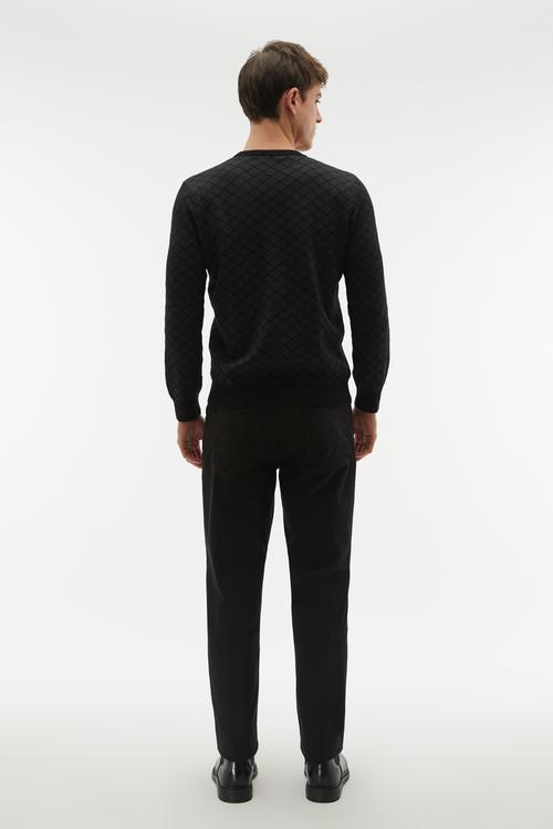 JAKARLI BİSİKLET YAKA KAZAK