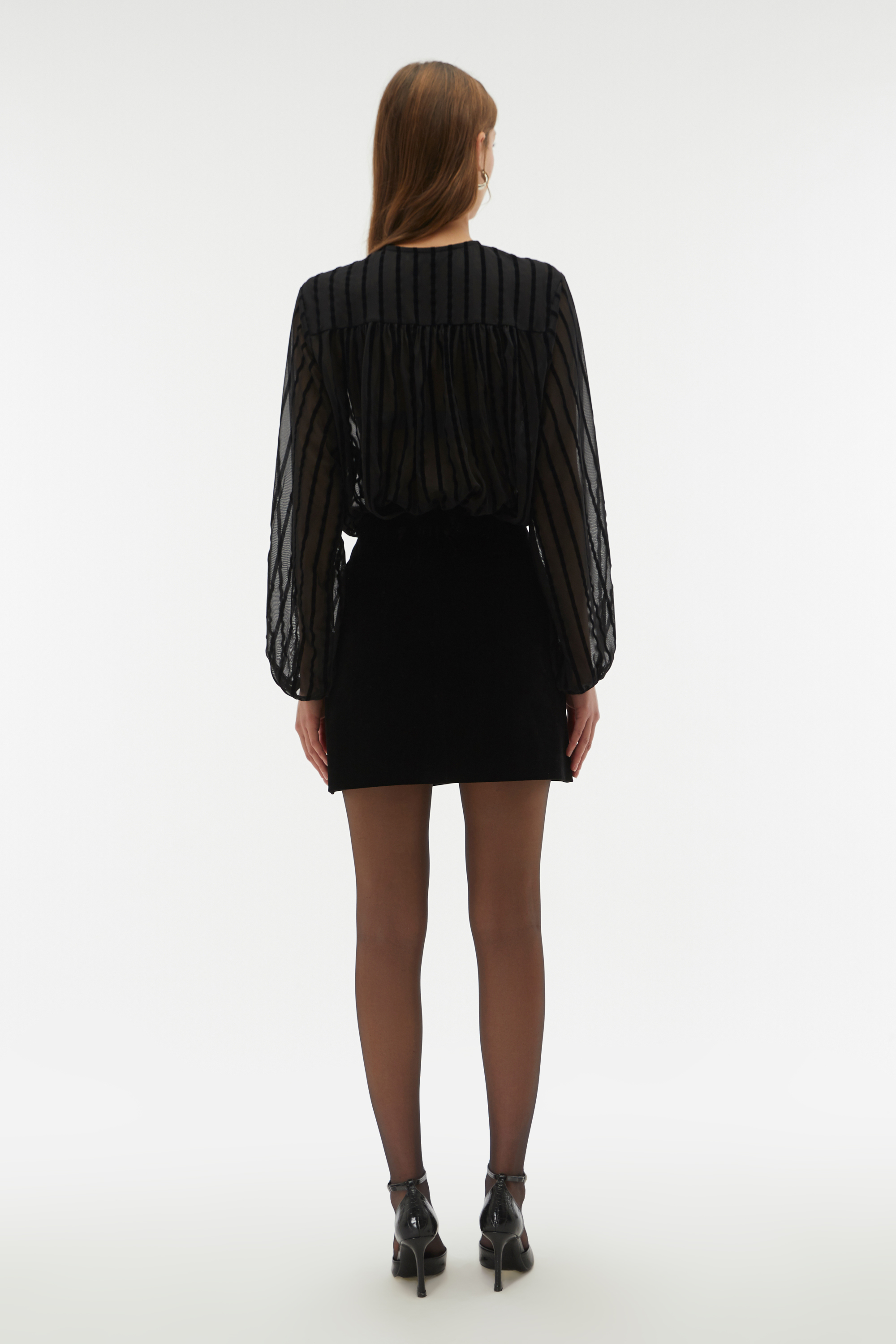 OVERSIZE TÜL SMART GÖMLEK