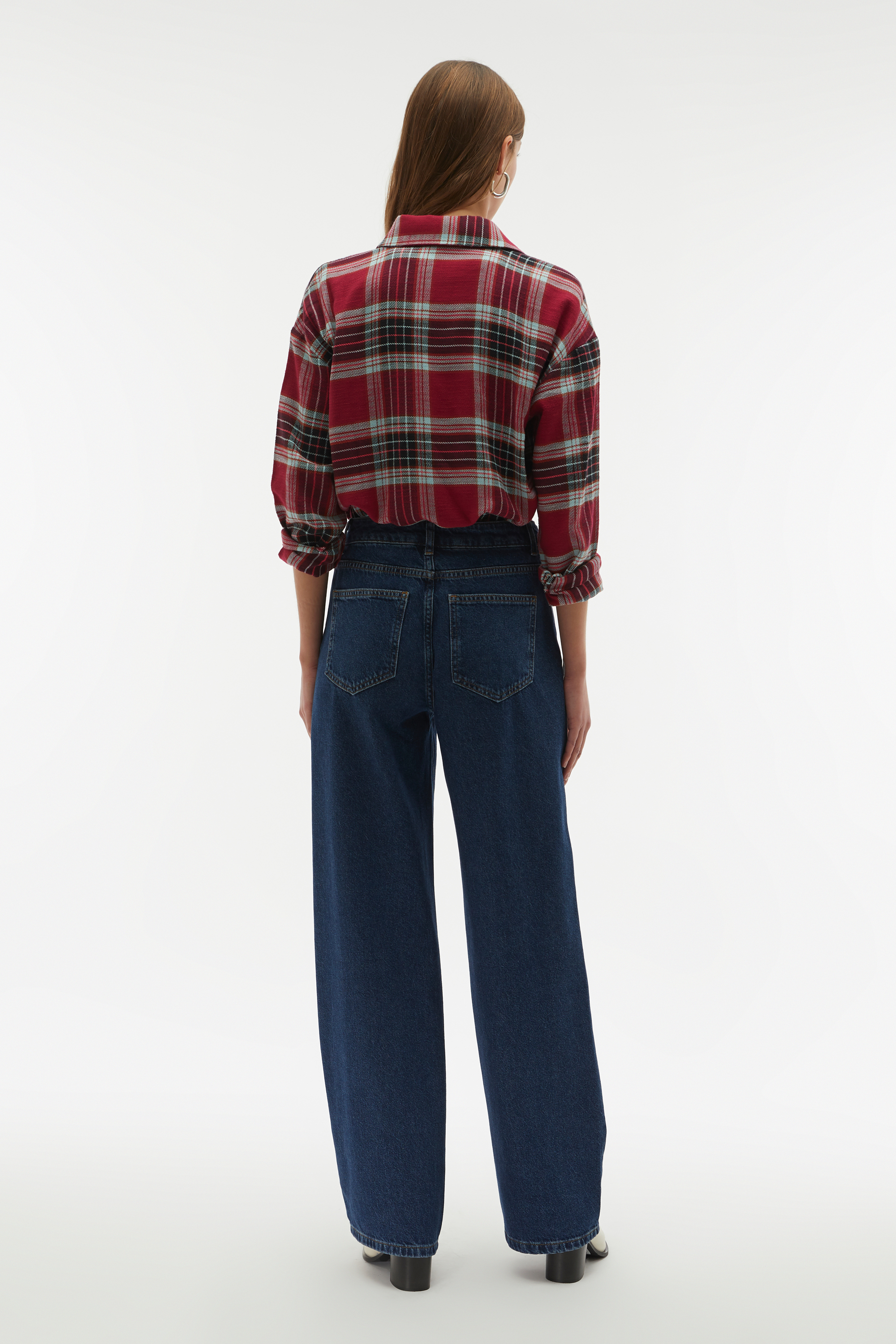 WIDE LEG JEAN PANTOLON