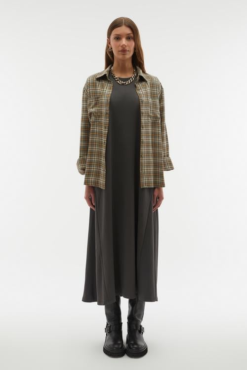 EKOSELİ UZUN KOLLU GÖMLEK