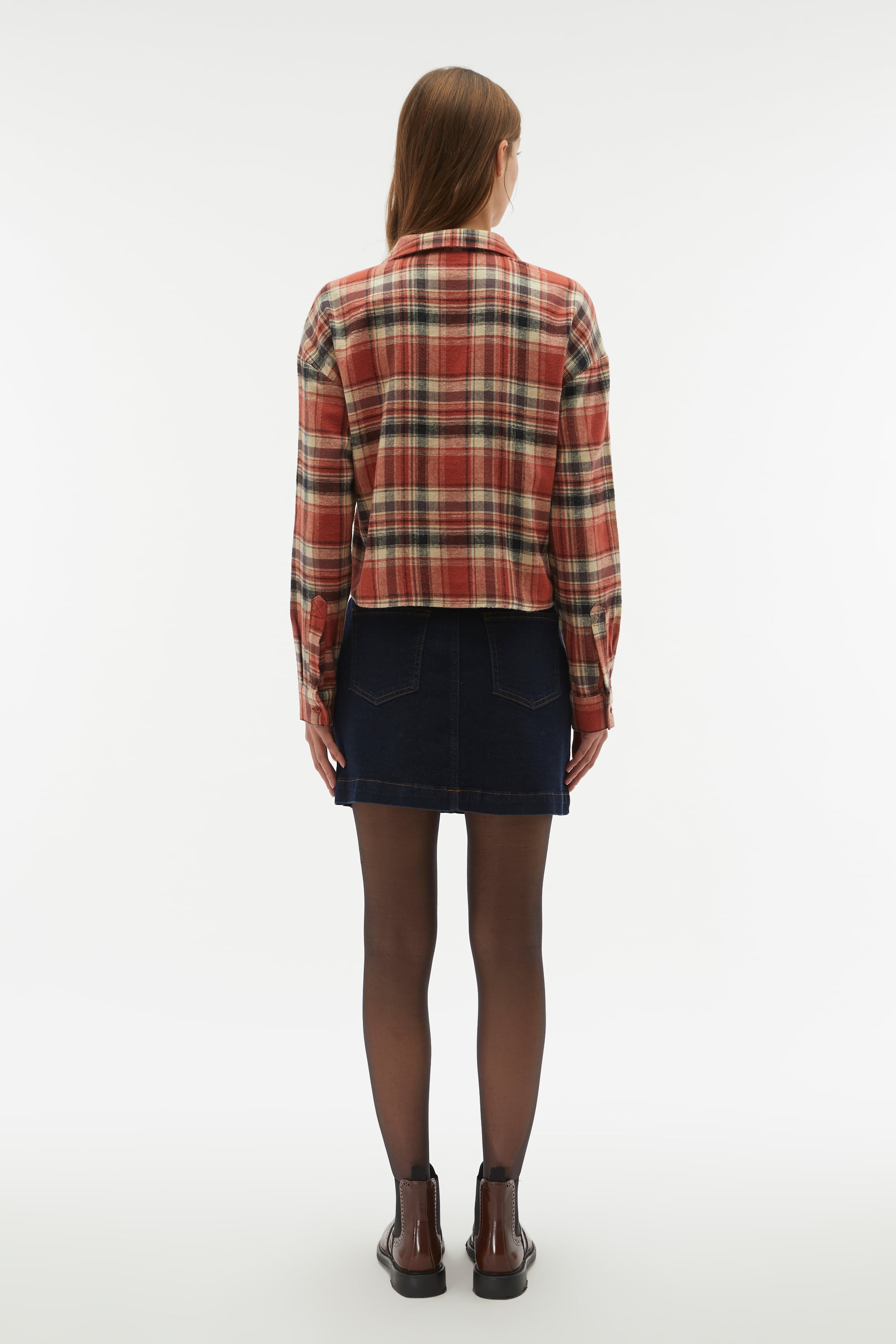 EKOSELİ CROP GÖMLEK