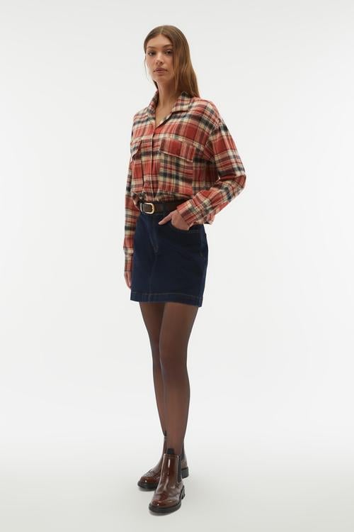 EKOSELİ CROP GÖMLEK