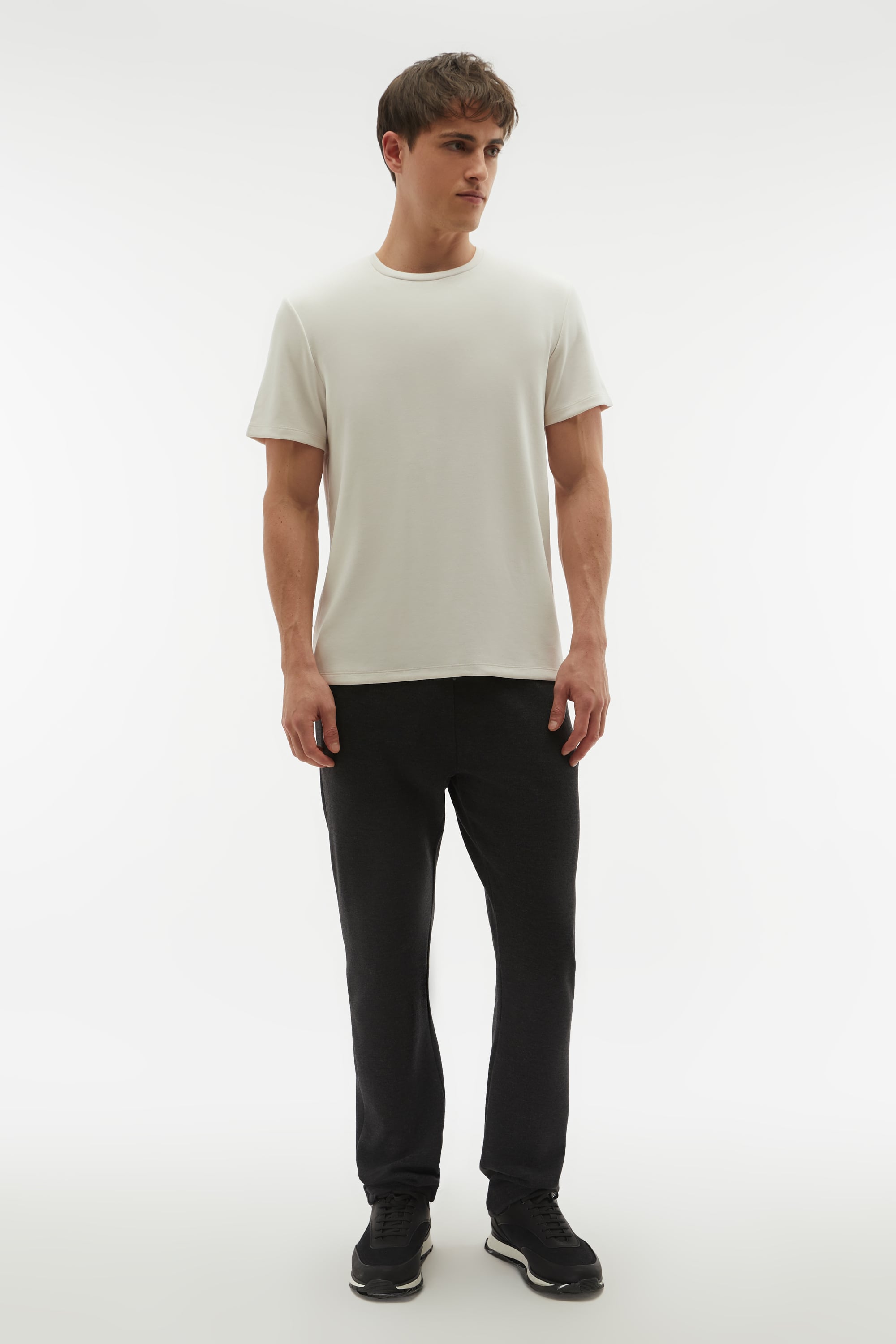 BELİ BAĞLAMALI SLIM STRAIGHT EŞOFMAN ALTI