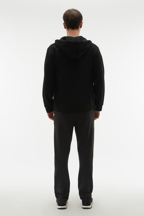 FERMUARLI KAPÜŞONLU SWEATSHIRT