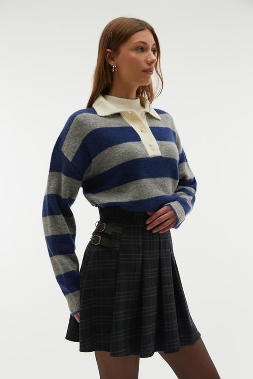  EKOSELİ PİLELİ MİNİ ETEK