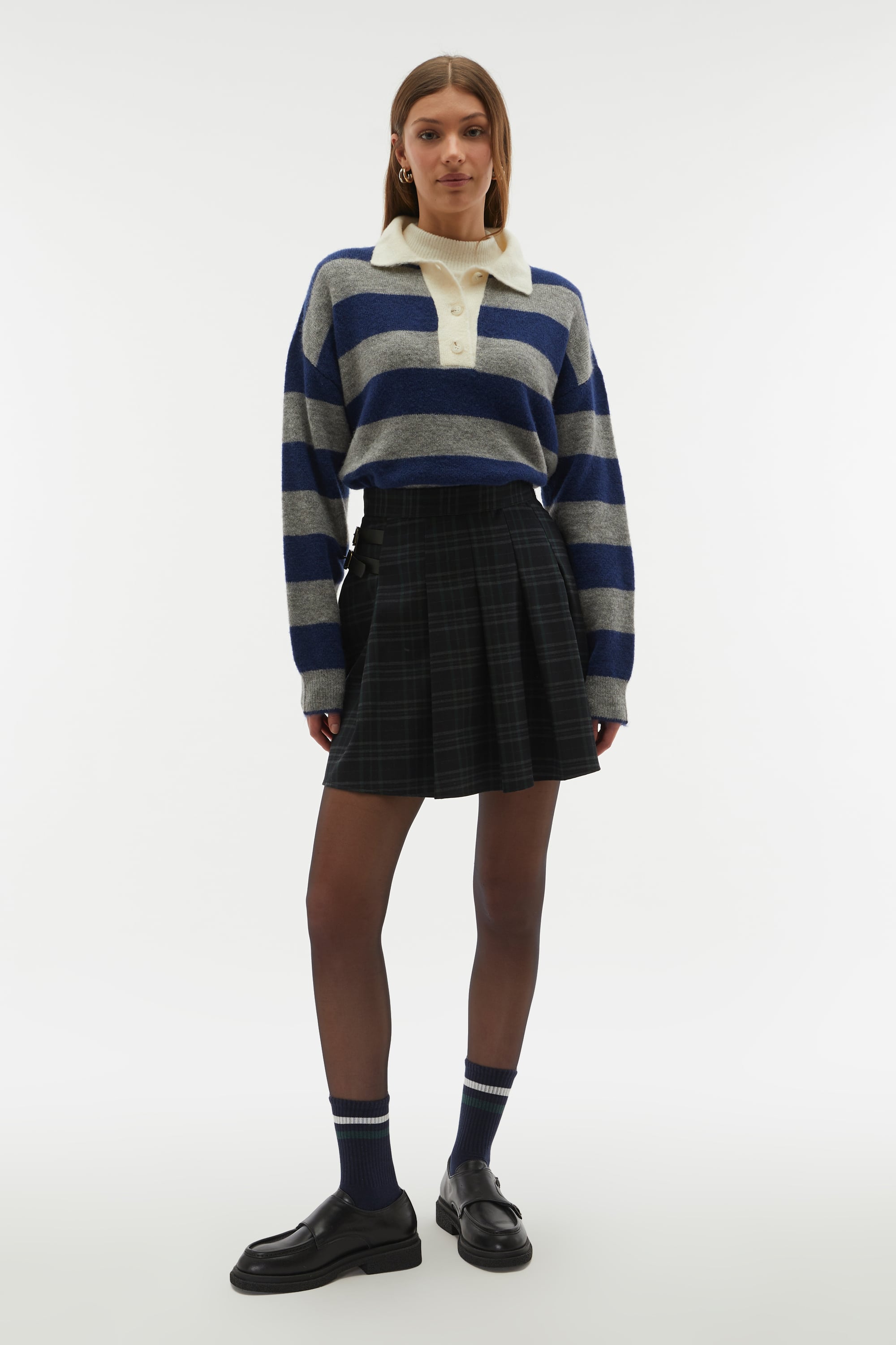 EKOSELİ PİLELİ MİNİ ETEK