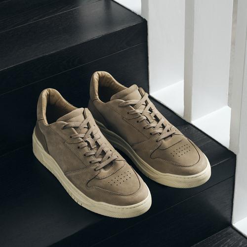 BAĞCIKLI NUBUK SNEAKER AYAKKABI