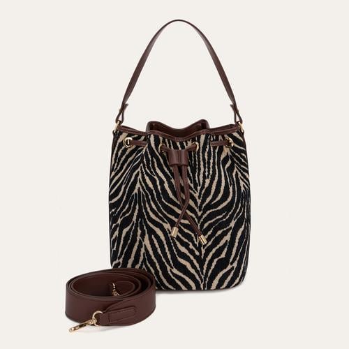  DESENLİ BUCKET ÇANTA